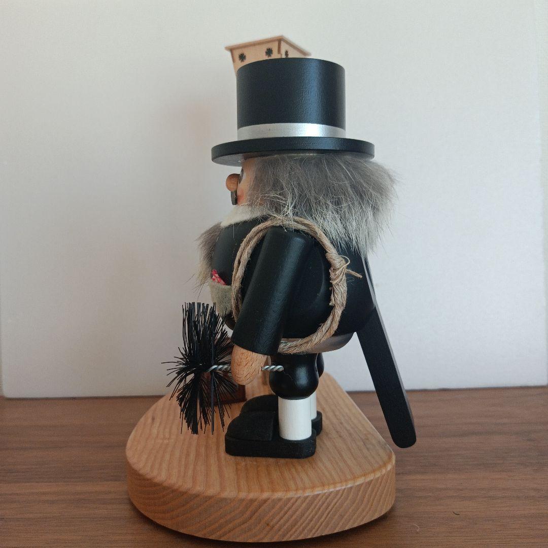 くるみ割り人形〈煙突掃除夫と街灯〉リヒャルトグレーザー ザイフェン ランプ付置物
