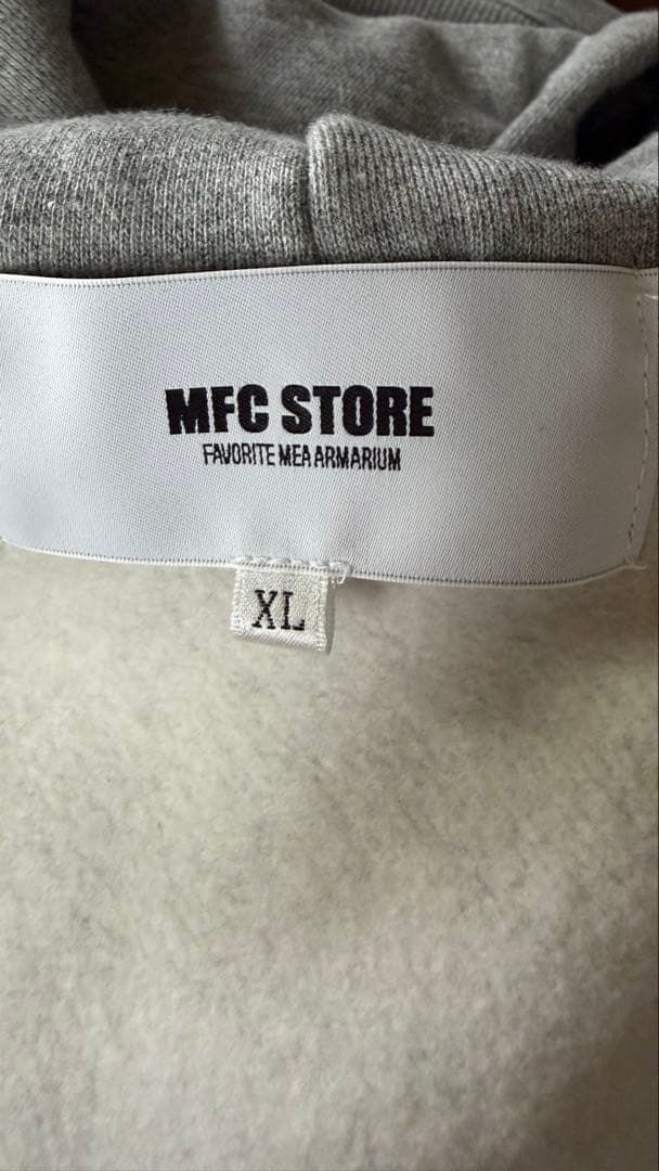浜崎あゆみ× MFC STORE AH LOGO HOODIE グレー
