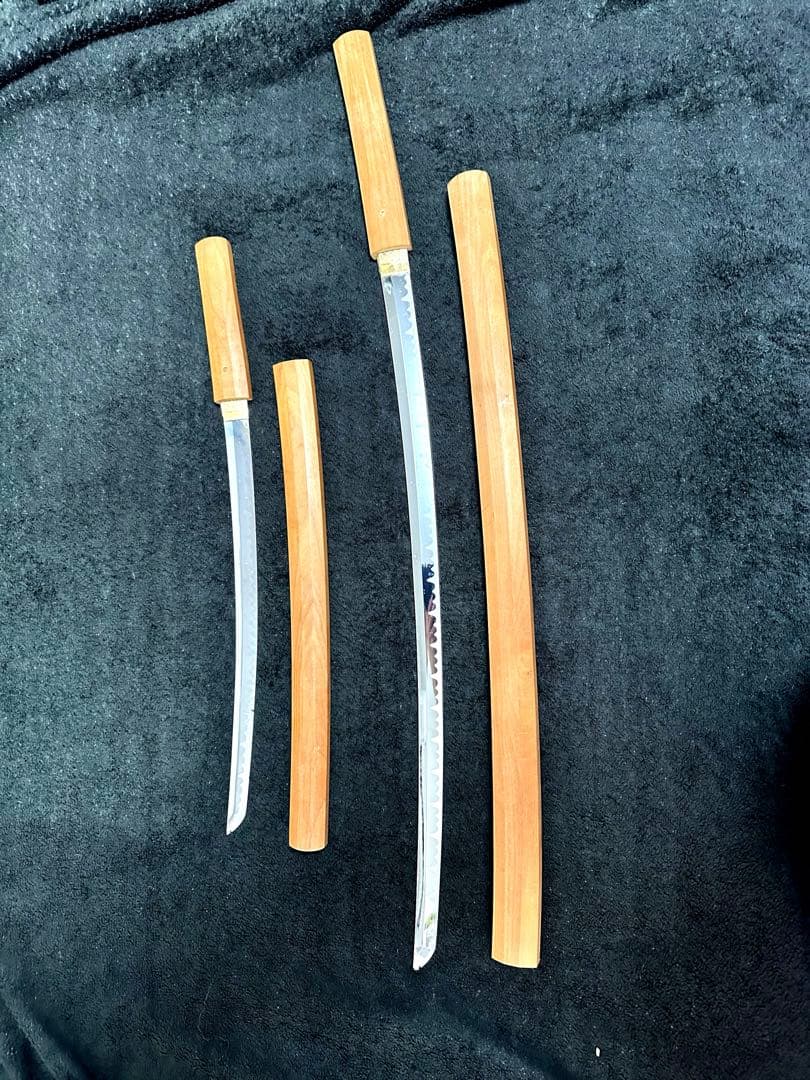 模造刀 白鞘 段平　居合刀 刃文 拵え　太刀