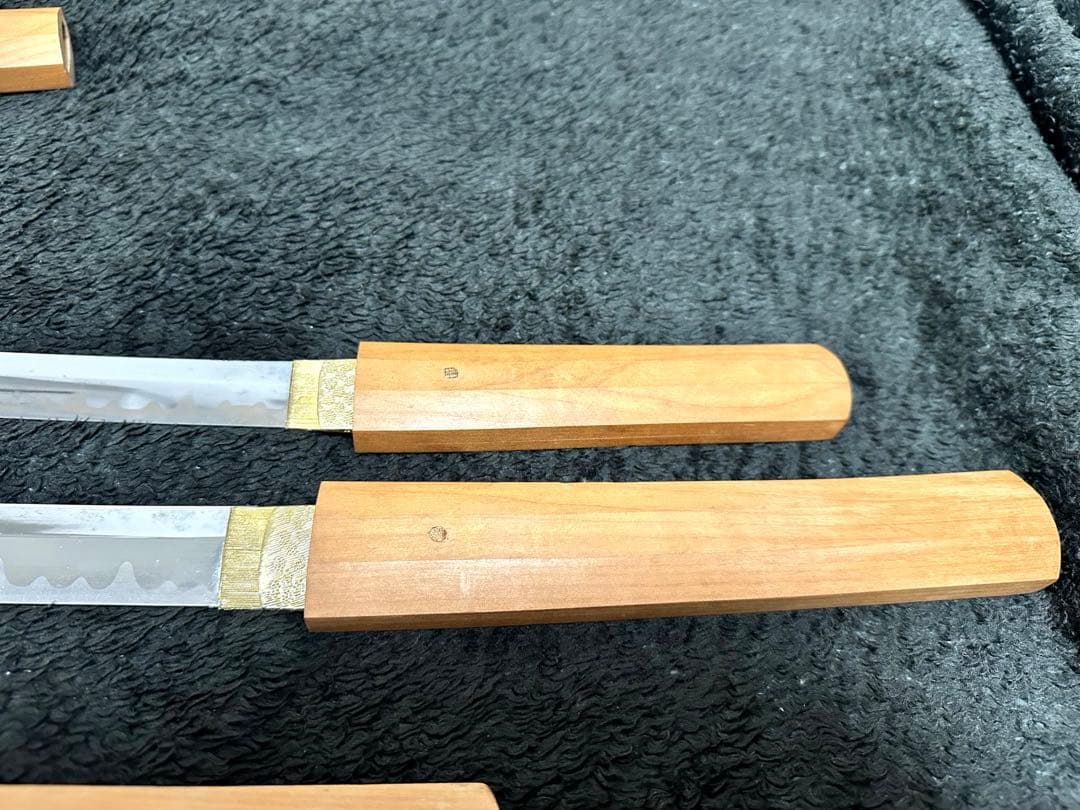 模造刀 白鞘 段平　居合刀 刃文 拵え　太刀