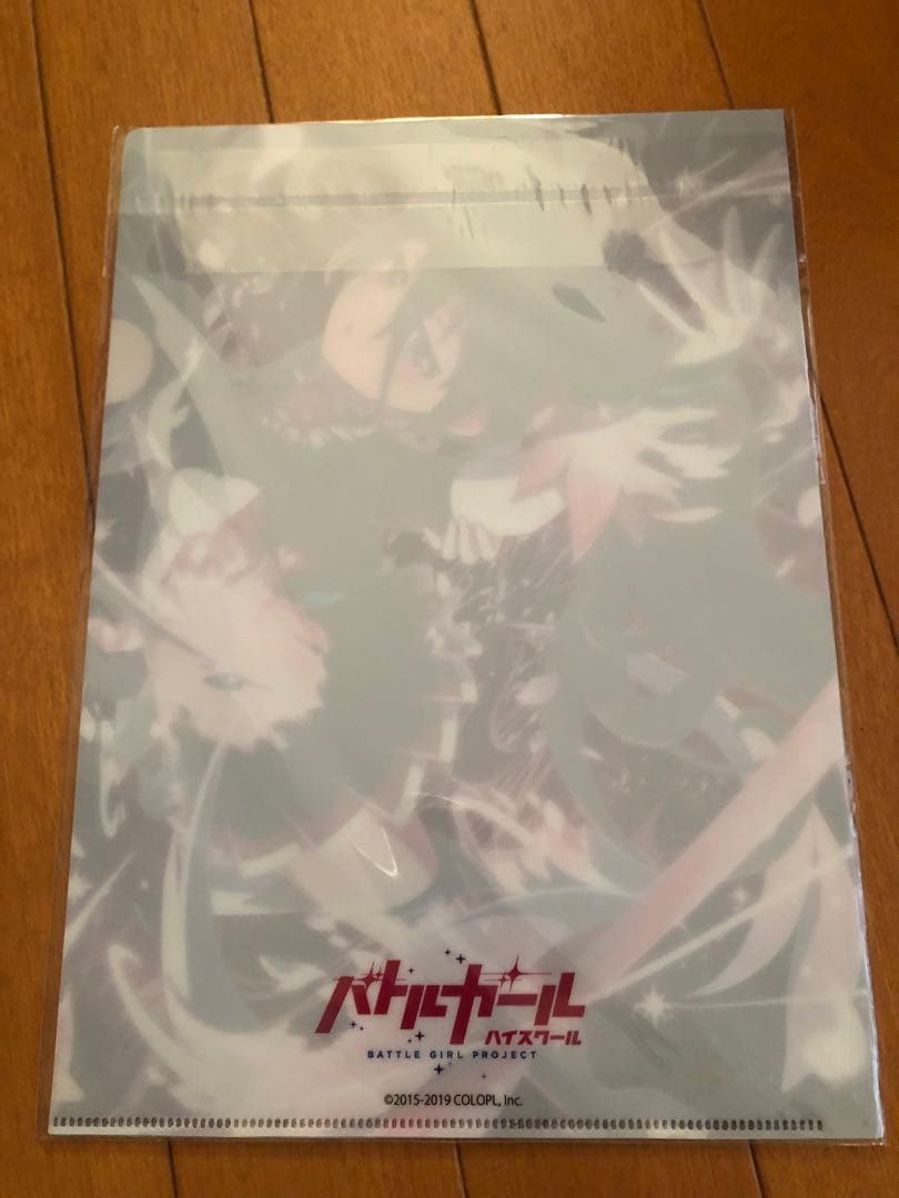 バトルガールハイスクール クリアファイル　2枚組　8セット
