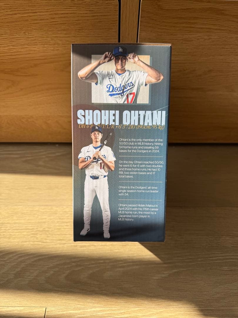 【入手困難】球場配布限定　大谷翔平　50/50ボブルヘッド　打者/バッター版