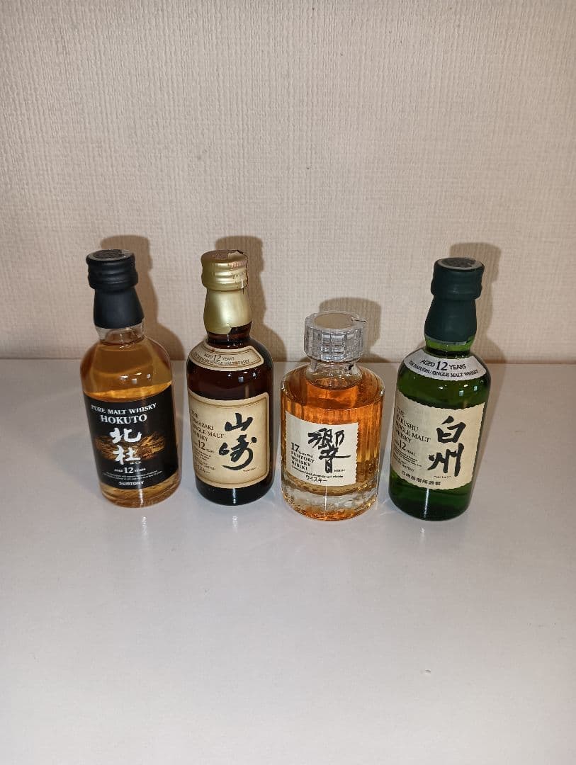 日本のウイスキーセット