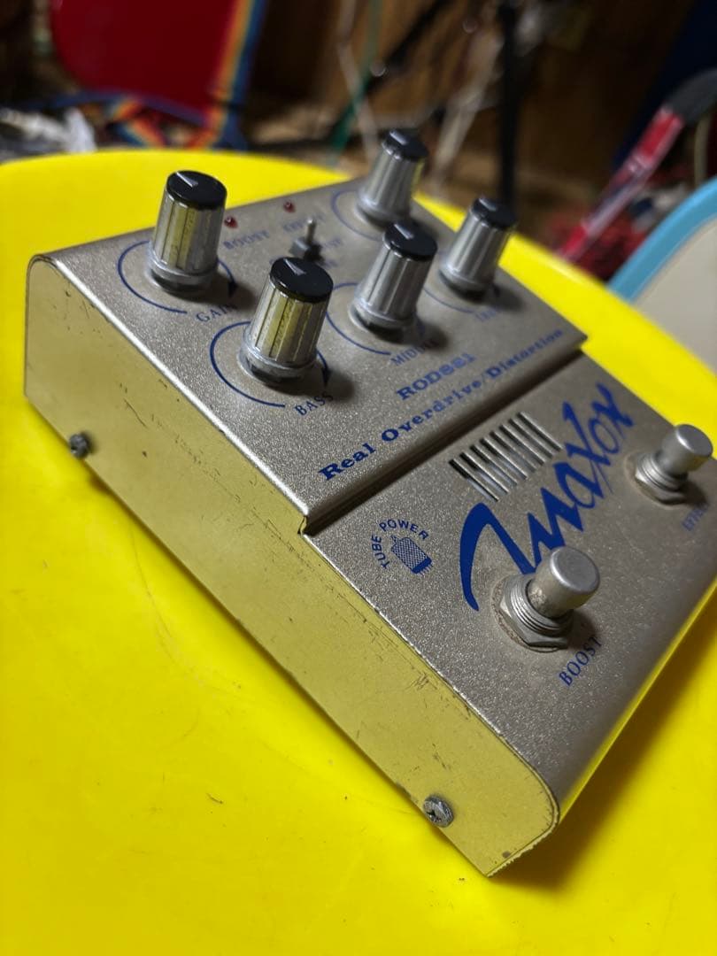 Maxon ROD881 オーバードライブ/ディストーション　9Vで動作します