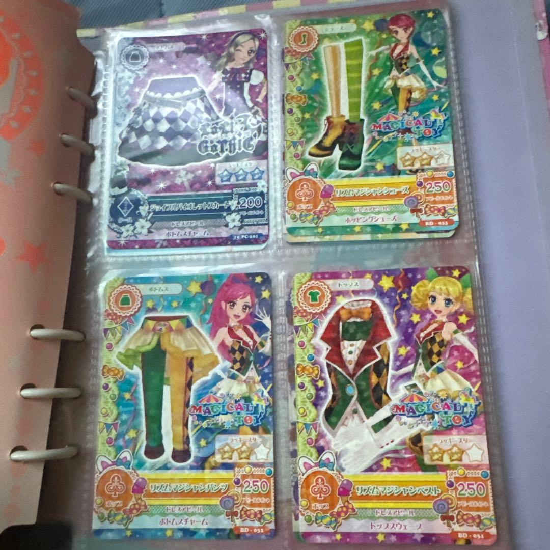 アイカツ 公式バインダー 初期 カード92枚付き