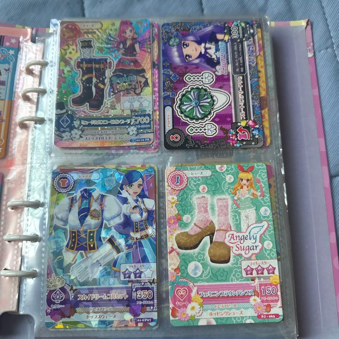 アイカツ 公式バインダー 初期 カード92枚付き