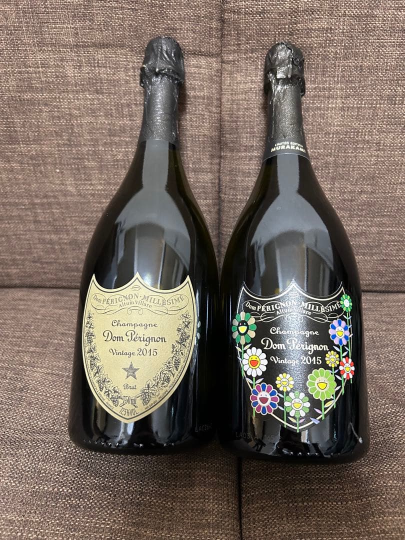 ドンペリ2本セット　ノーマル　村上隆エディション