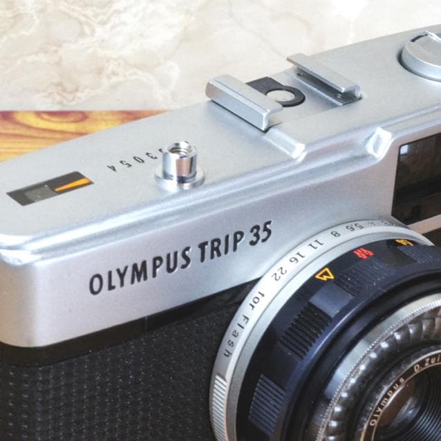 【整備済完動品・赤ベロOK！フィルム試写済み】OLYMPUS Trip 35