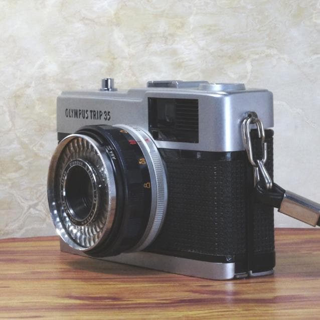 【整備済完動品・赤ベロOK！フィルム試写済み】OLYMPUS Trip 35