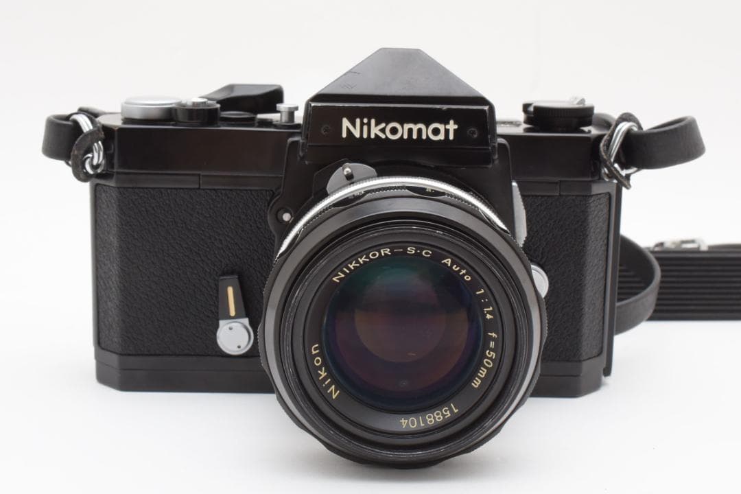 良品 Nikomat FTN＋50mm f1.4 純正ストラップ・フィルター付