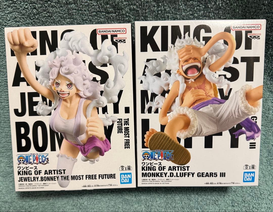 ワンピース KING OF ARTIST ギア5ルフィ・ジュエリーボニーセット