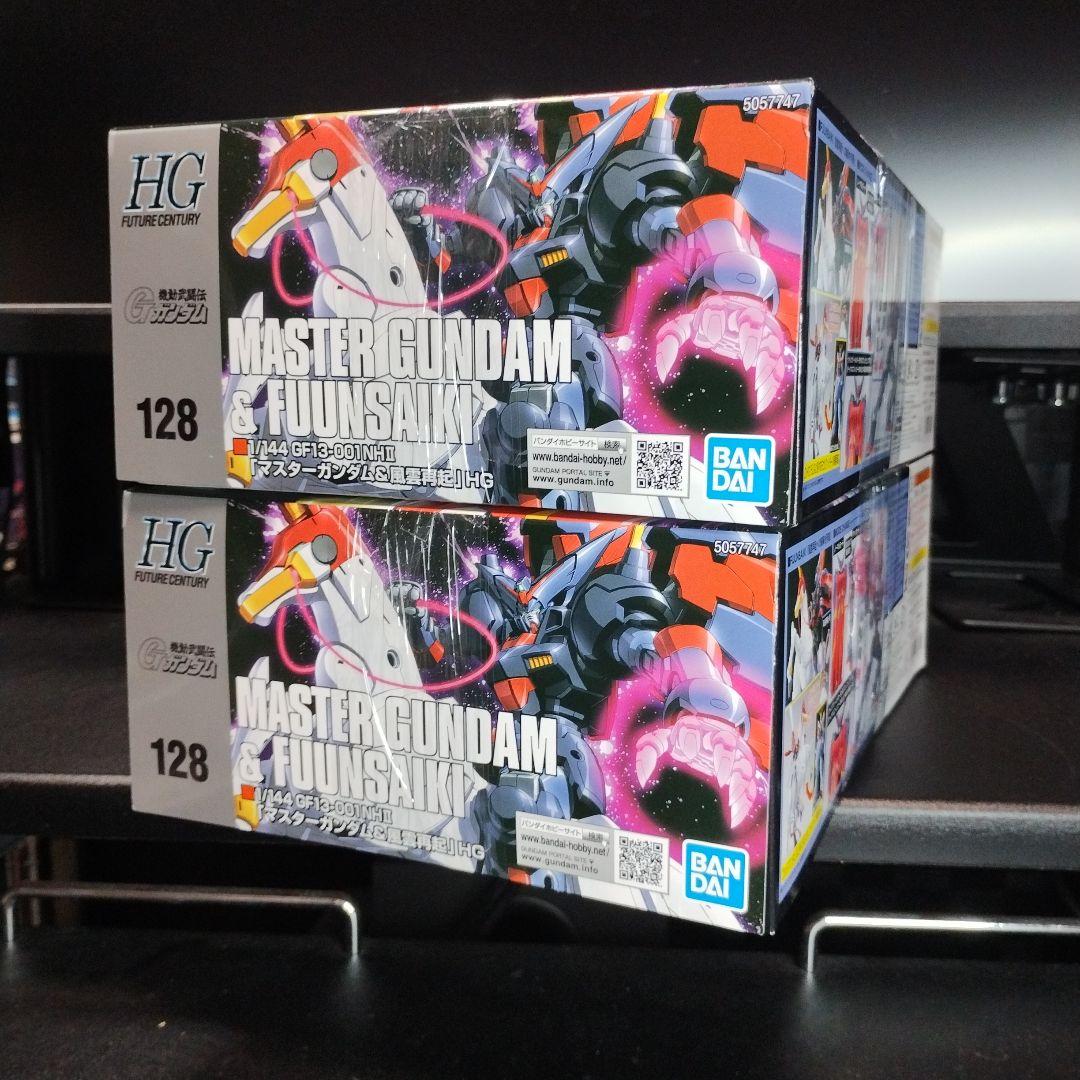 未開封新品 HGFC マスターガンダム＆風雲再起 合計2個セット