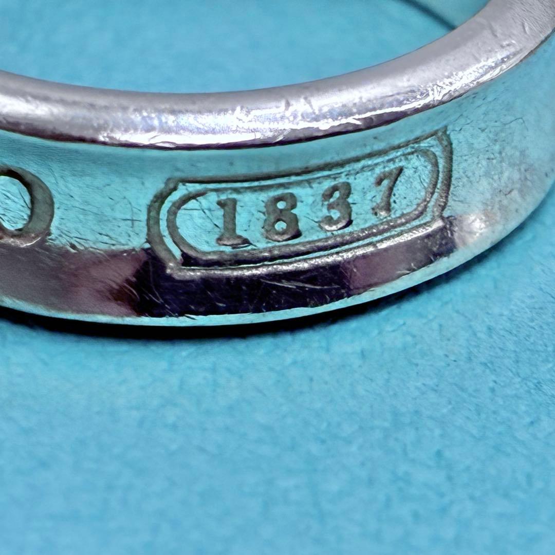 【希少サイズ】ティファニー 19.5号 ナローリング シルバー 大きめ 指輪