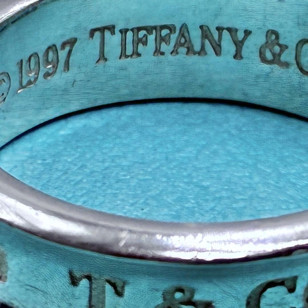 【希少サイズ】ティファニー 19.5号 ナローリング シルバー 大きめ 指輪