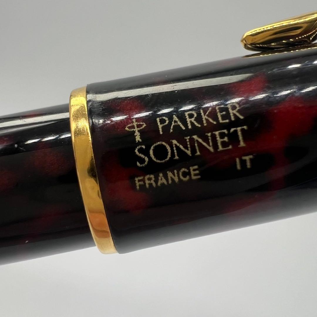 未使用品 PARKER パーカー SONNET ソネット 万年筆 18K 00