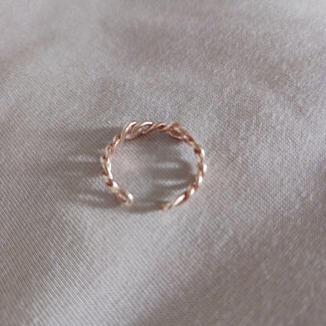 DAVAN 203Jewelryリング　K18ピンクゴールドコーティング