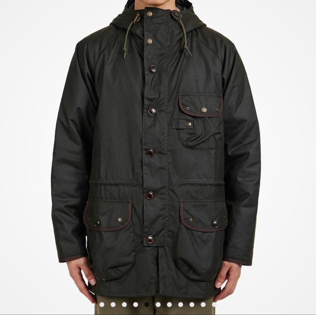 Barbour Field Wax Parka M / 海外モデル / 美品