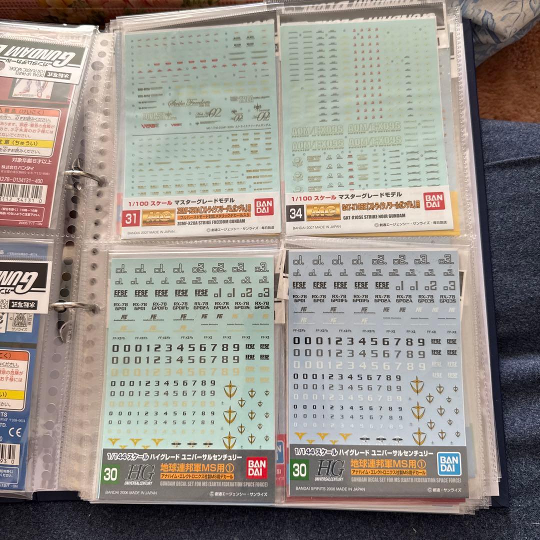 ガンプラ引退品、工具、塗料関連、水転写式デカールまとめ売り