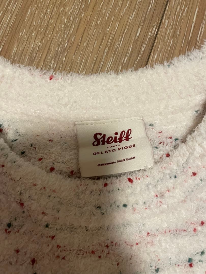 ジェラートピケ Steiffパウダーネップジャガードプルオーバー＆ロングパンツ