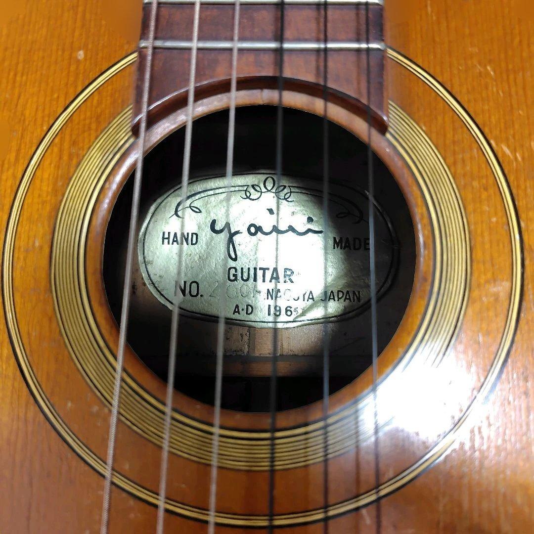 【希少ビンテージ】1960年代製Yairi アコースティックギター 手工品