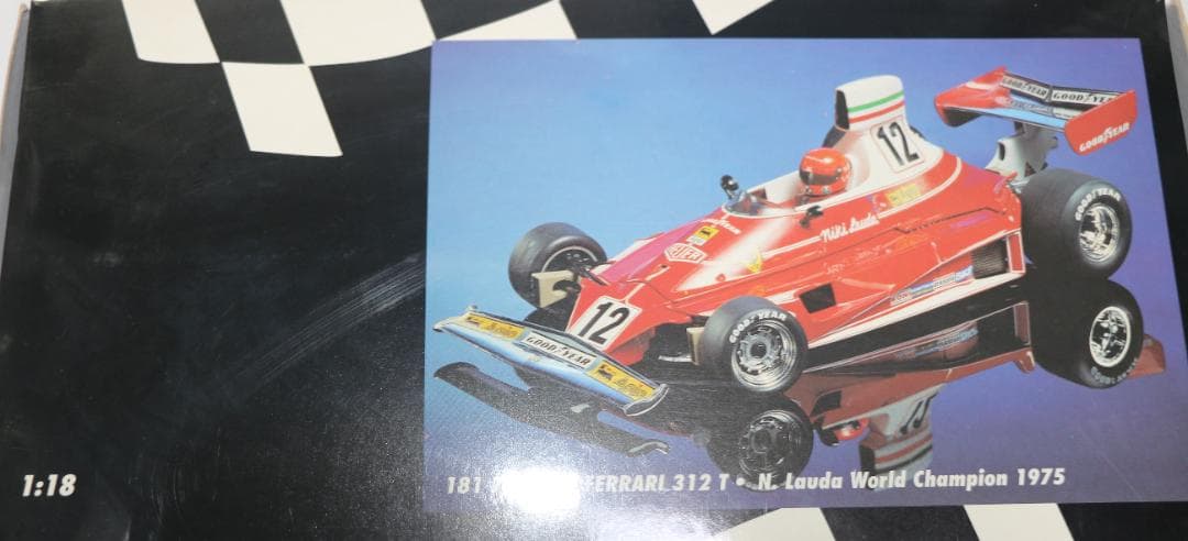 超貴重　ポールズ・モデル１／１８ フェラーリ３１２Ｔ　1975年チャンプーーカー