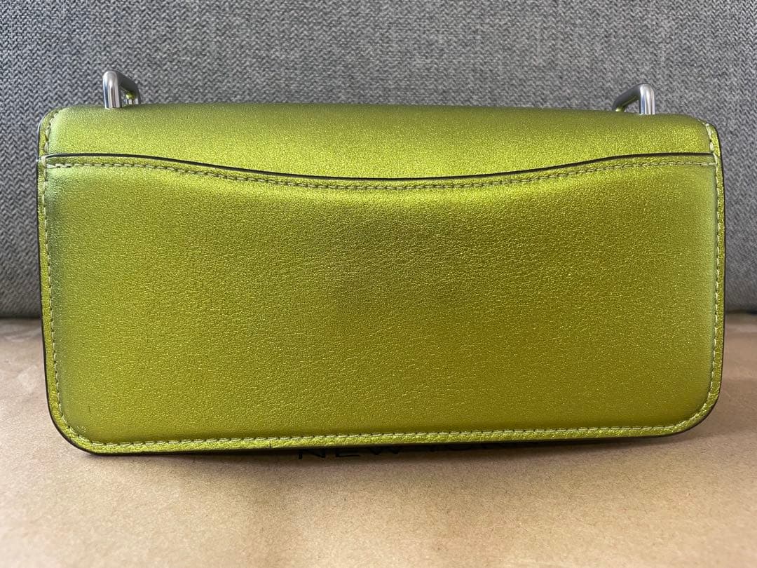 新品、未使用❤️COACH❤️コーチモーガン ショルダーバッグレザーライトグリー