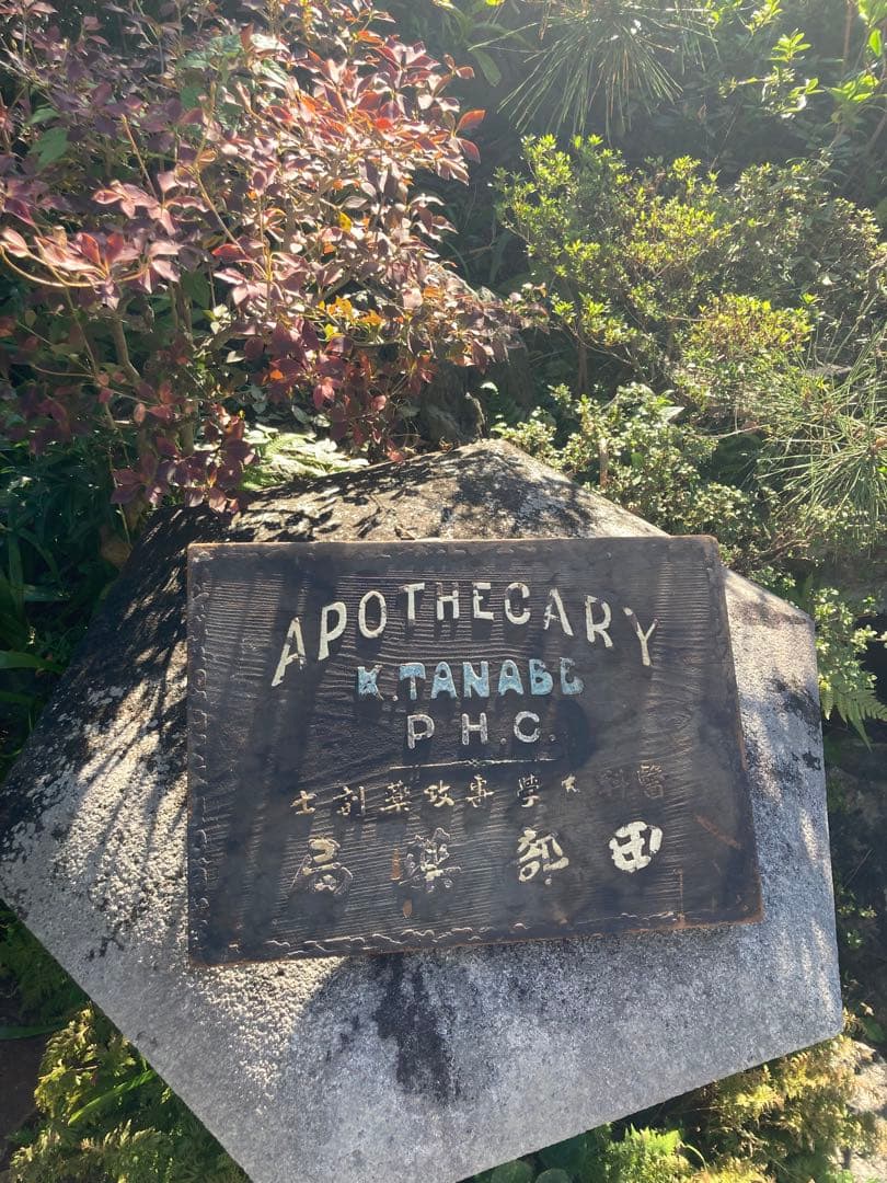 アンティーク看板 K. Tanabe 薬局