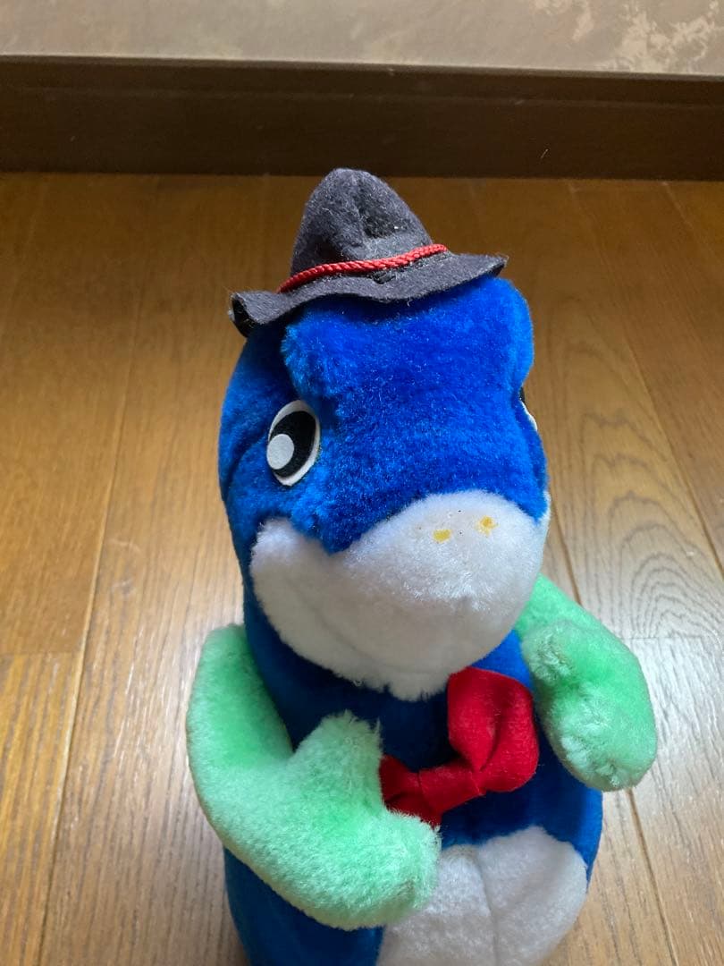 イッシーぬいぐるみC 鹿児島県池田湖の土産物。【新品に近いものです】。