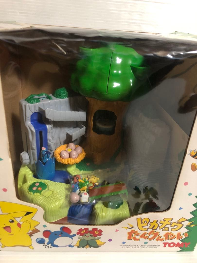 当時品　ポケモン　ちびポケハウス　デラックスタイプ　ピカチュウたんけんたい