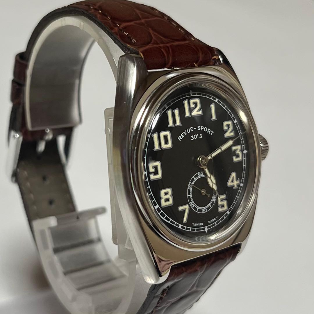 REVUE THOMMEN レビュートーメンレビュー　手巻き　スポーツ30‘S