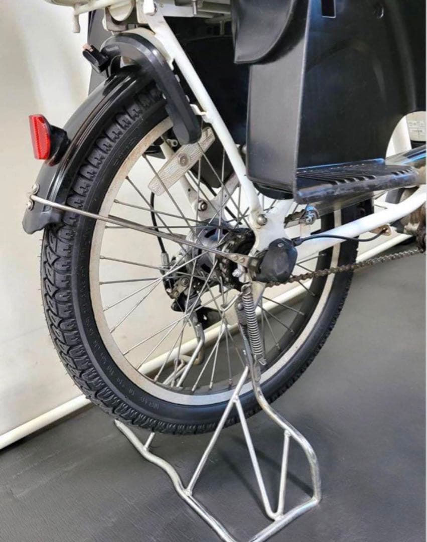 1年保証 送料無料　パナソニック　ギュット　20インチ　白色　電動アシスト自転車