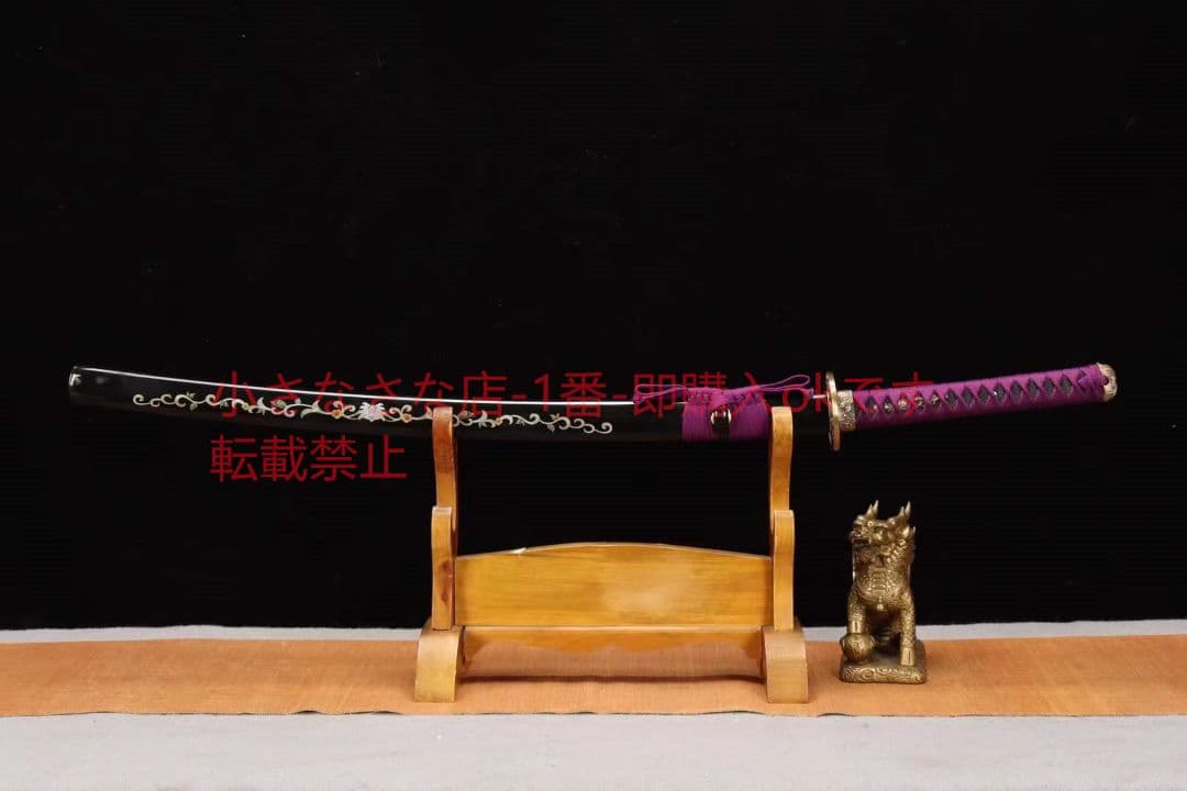 【武士一梅花龍】武具　刀装具　日本刀　模造刀 居合刀