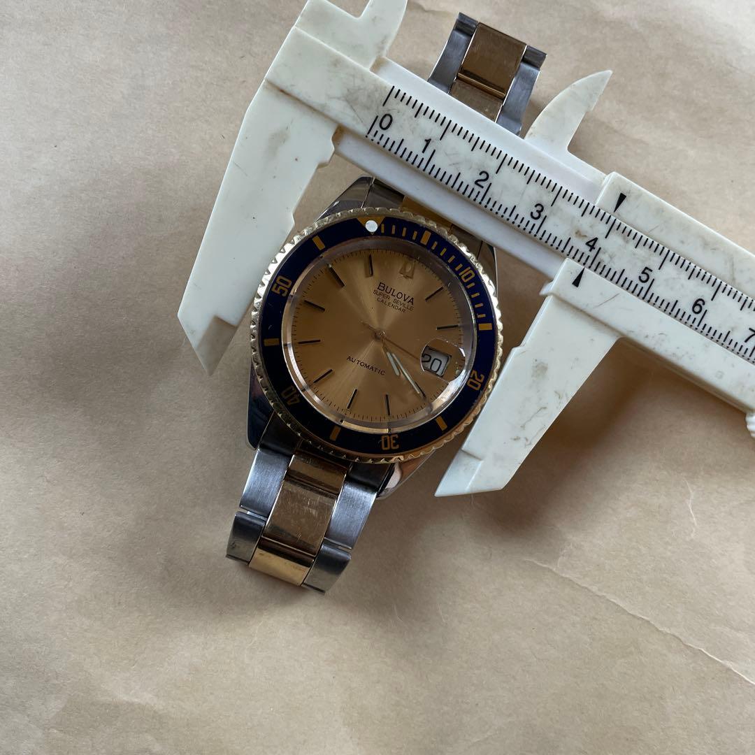 キ*ス様 中古メンズ ブローバ BULOVA ブランド 自動巻き腕時計