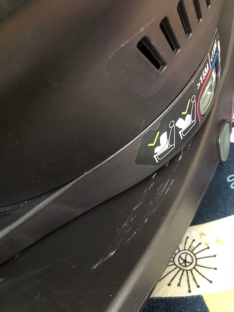 NUNA チャイルドシート プライム　キャノピー付　ISOFIX取付 ブラック