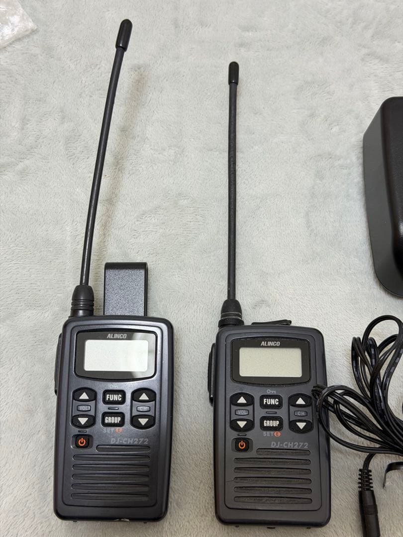【2台セット】アルインコ特定小電力トランシーバー DJ-CH272