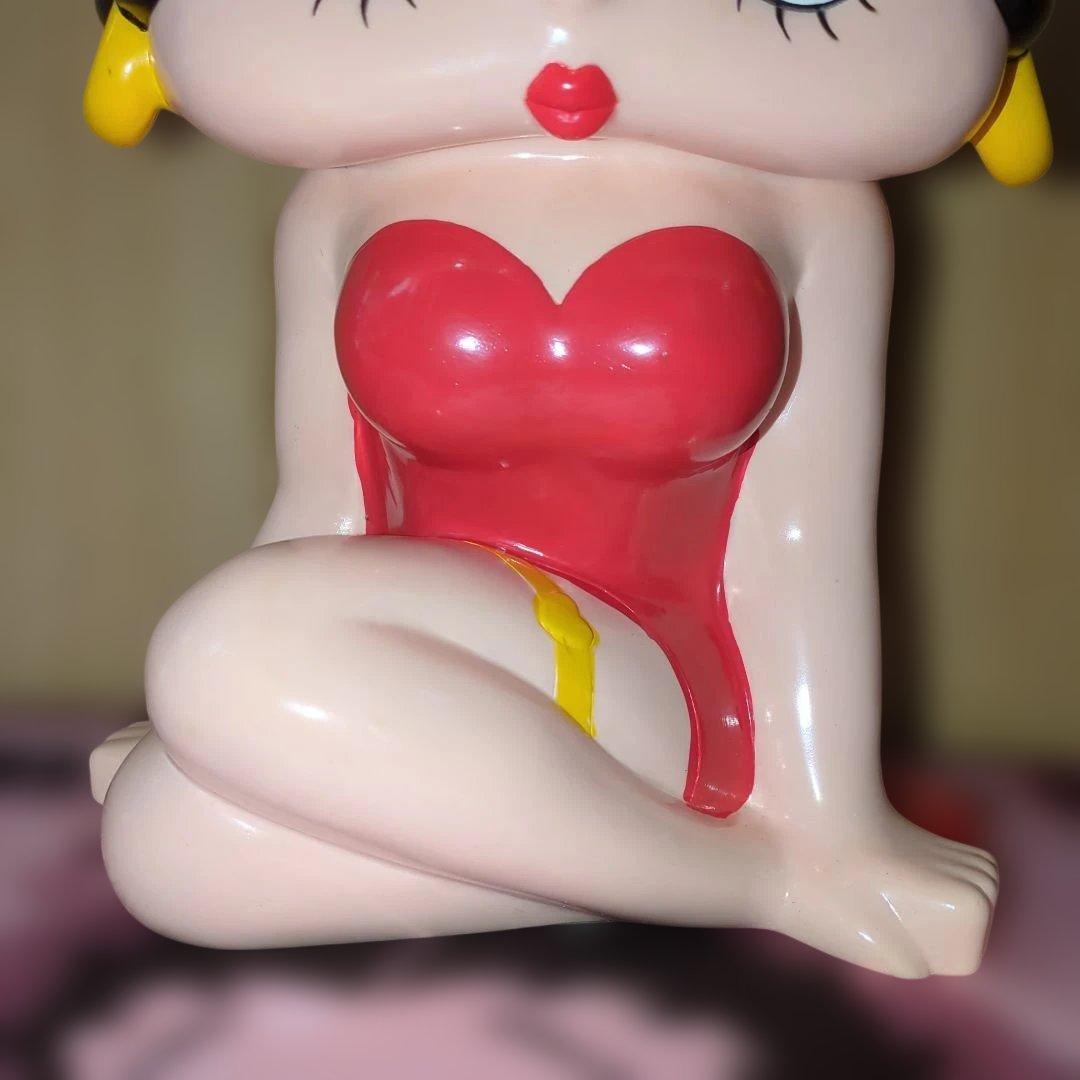 激レア❣️絶版‼️未使用！ベティちゃん♡㈱ユタカ でっかい貯金箱☆特大サイズ