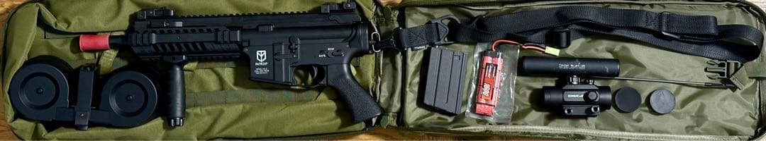 東京マルイ M4 PATRIOT HC 電動ガン+α(ライフルバッグ等)