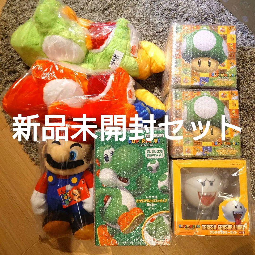 【新品未開封】スーパーマリオ キャラクターグッズ7点セット