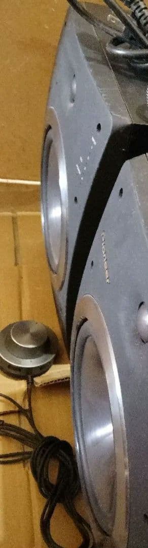 1/6まで最終値下げ価格です☆Pioneerスピーカー(S-DJ08)×2＋配線