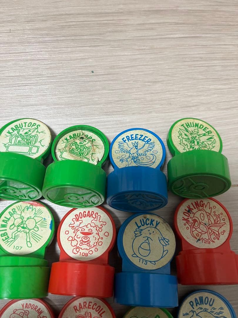 ポケモンフィギュア　ポケモンスタンプ　64個　まとめ売り