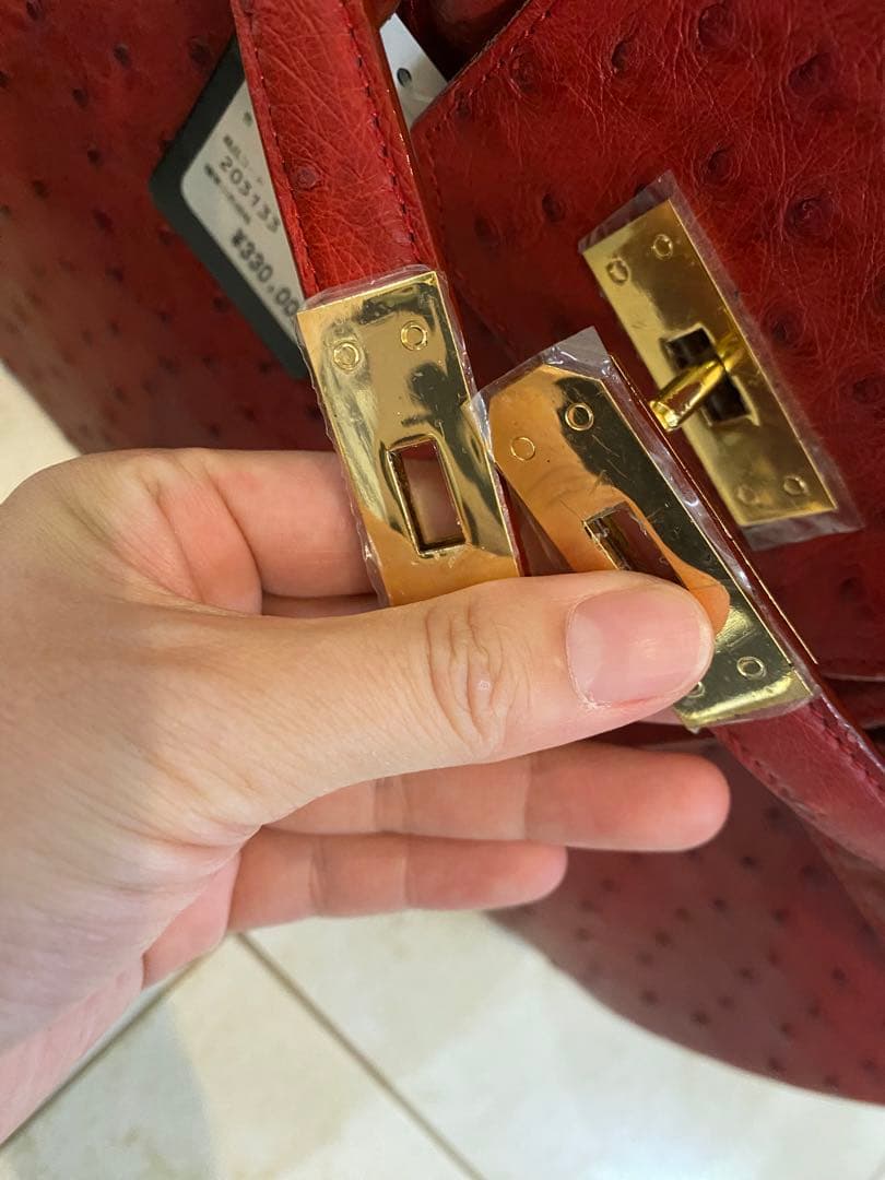 オーストリッチ　未使用　バック