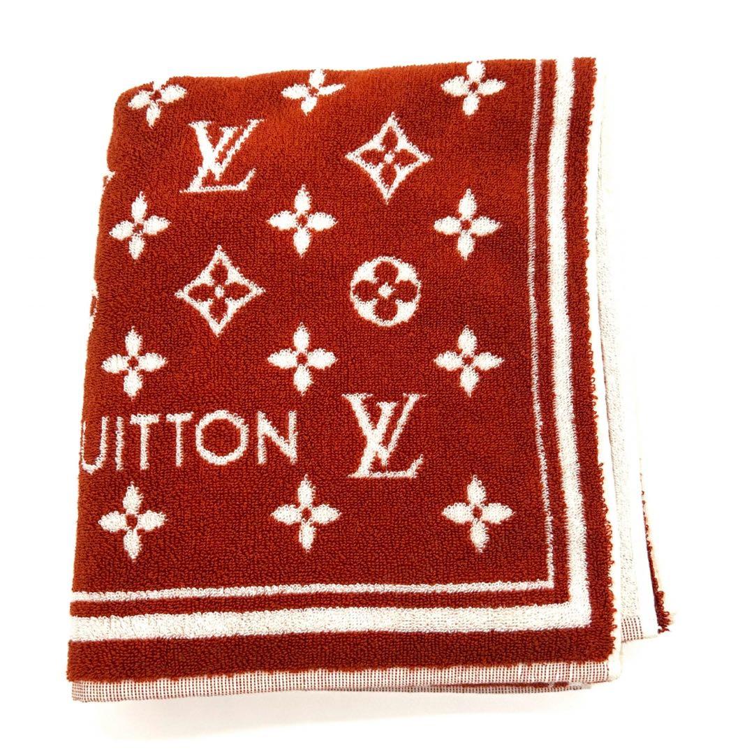 ヴィトン ルイヴィトン LV モノグラム セルヴィエット ビーチタオル
