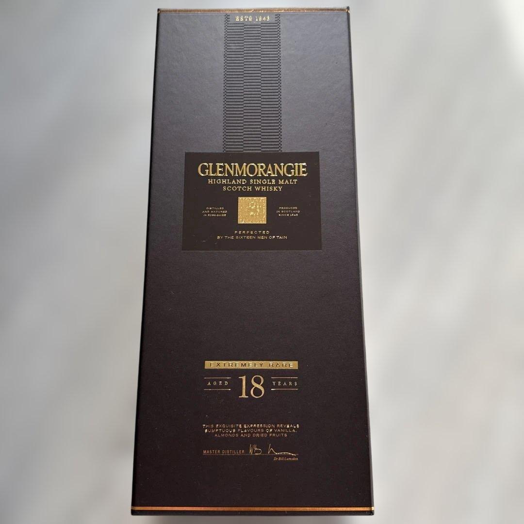 最終値下げ　グレンモーレンジィ　18年 ウイスキー ギフトボックス