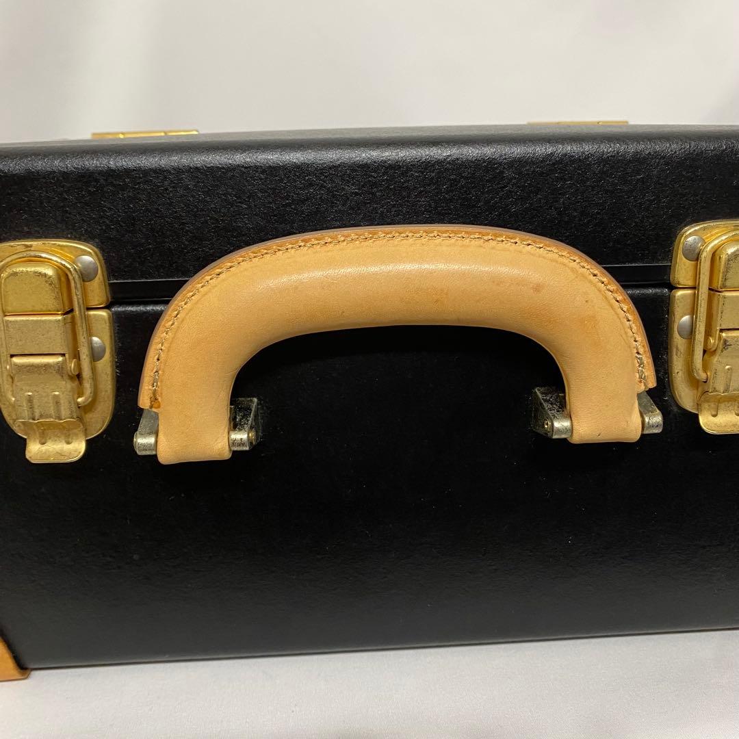 安達紙器工業 タイムボイジャー コレクションバッグ Ｍ ブラック