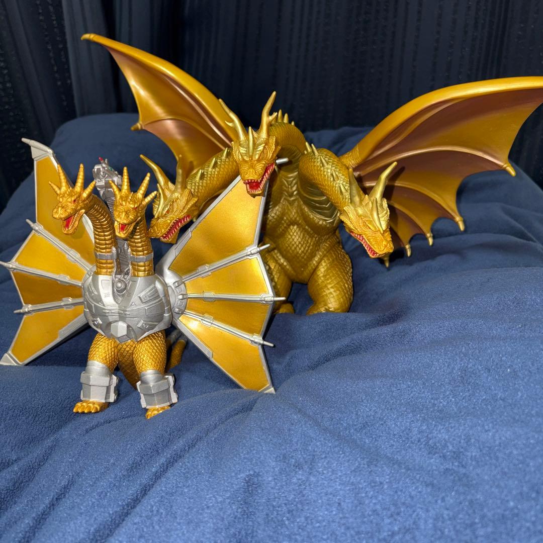 BANDAI 1998キングギドラ&おまけ(メカキングギドラ)