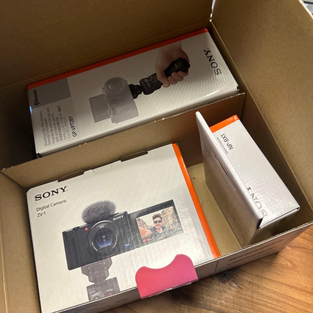 SONY VLOGCAM ZV-1 シューティンググリップキット