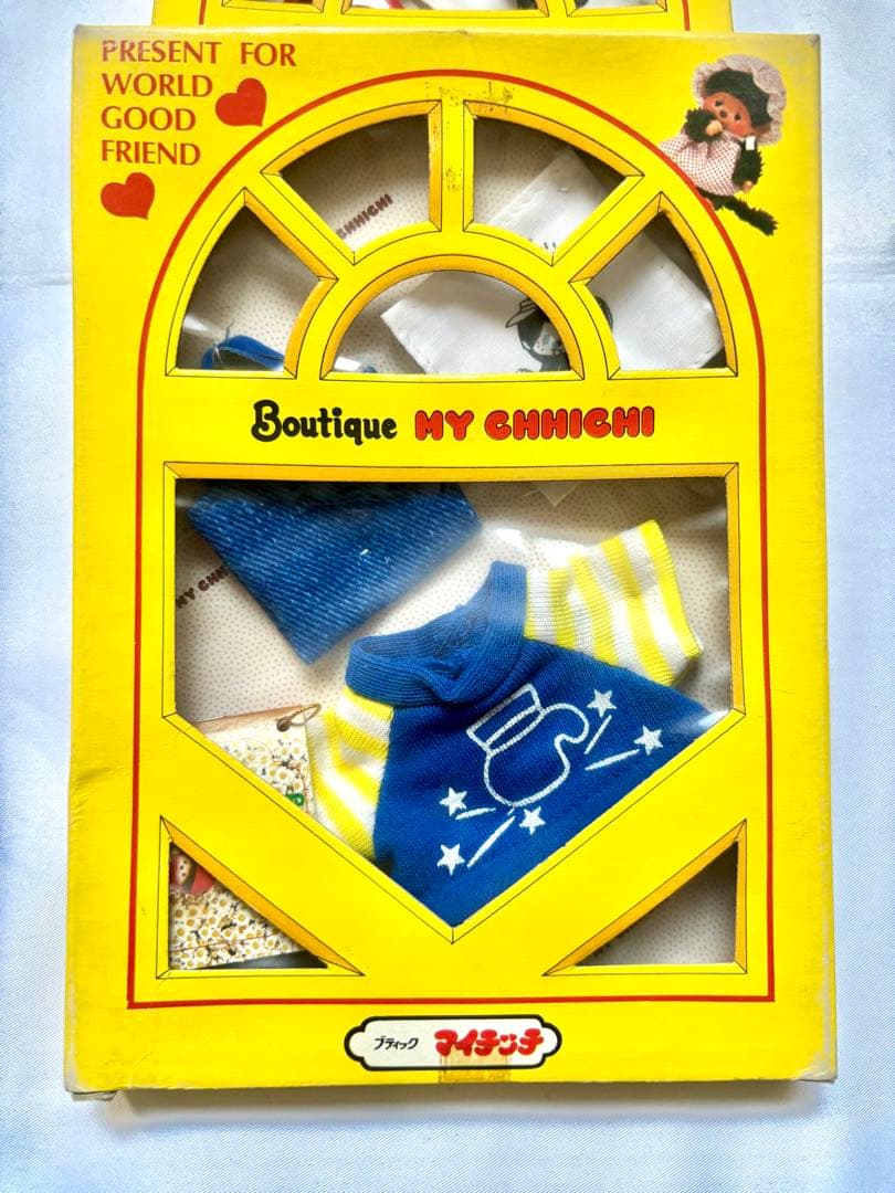 希少★未使用品 セキグチ ブティック マイ モンチッチ Tシャツ BOY GAL