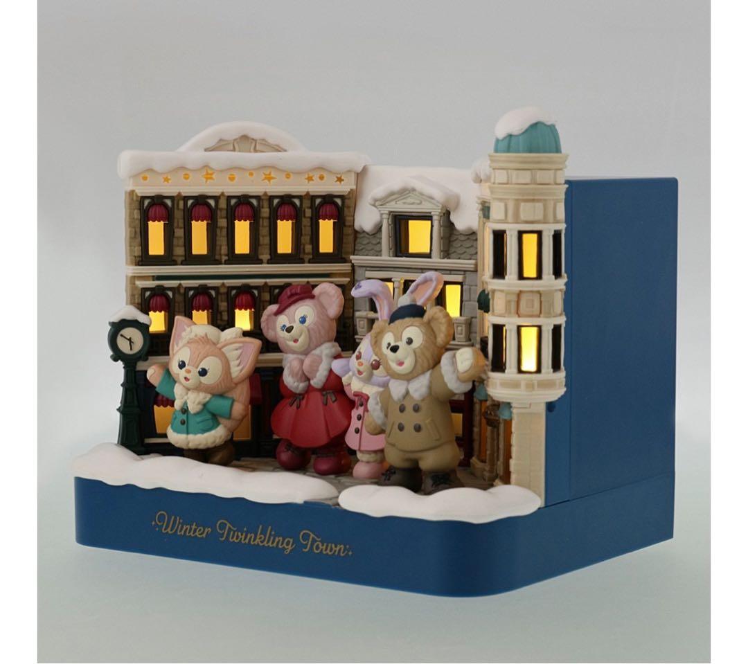 ダッフィーフレンズ　フィギュア　ウィンター　クリスマスライト2022