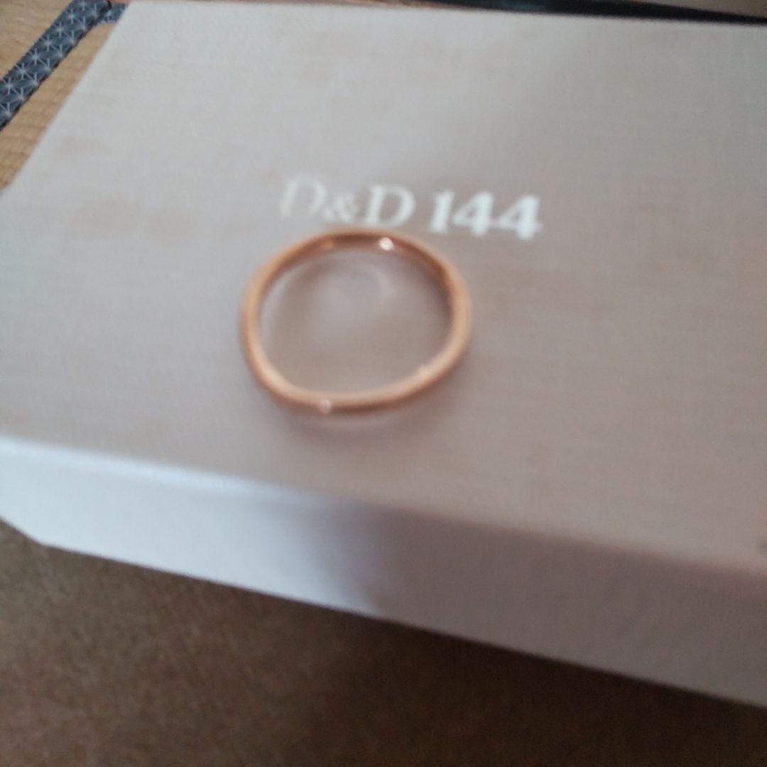 ウェ―ブ・リング750、K18男女兼用