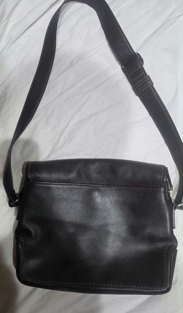 土屋鞄製造所　トーンオイル　ヌメショルダー　ダークブラウン